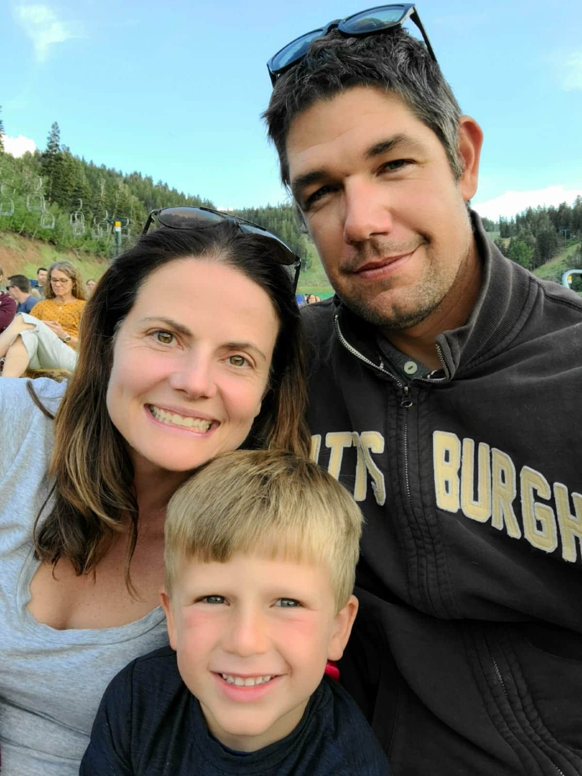 Dylan Brandt and his family